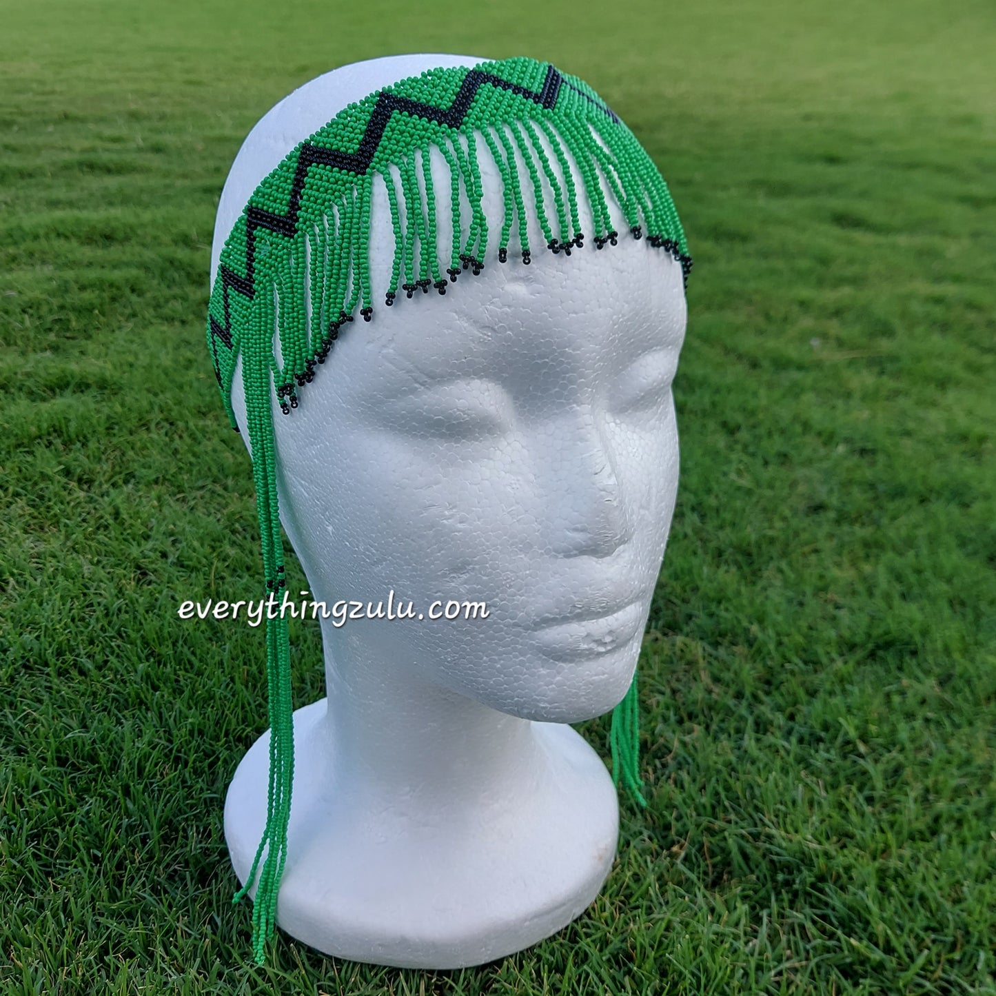 Beaded Fringe head band