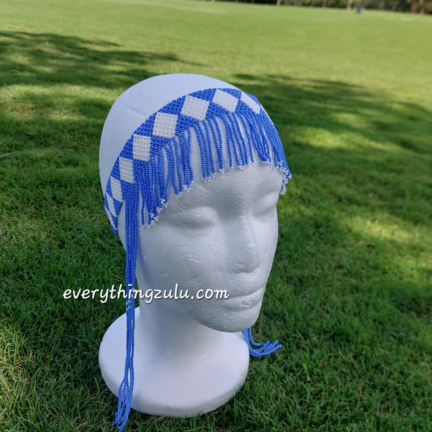 Beaded Fringe head band