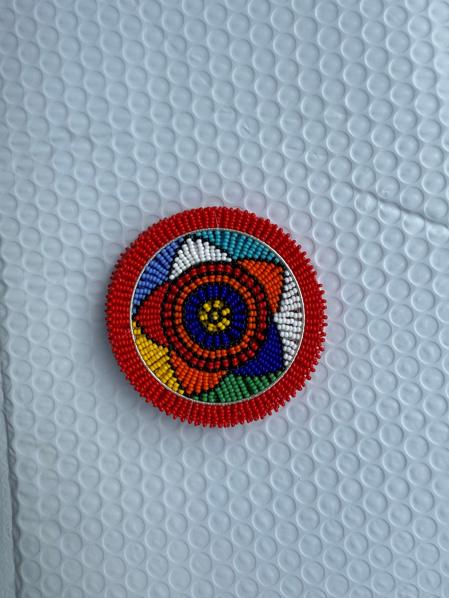 Set of 6 Beaded Coasters
