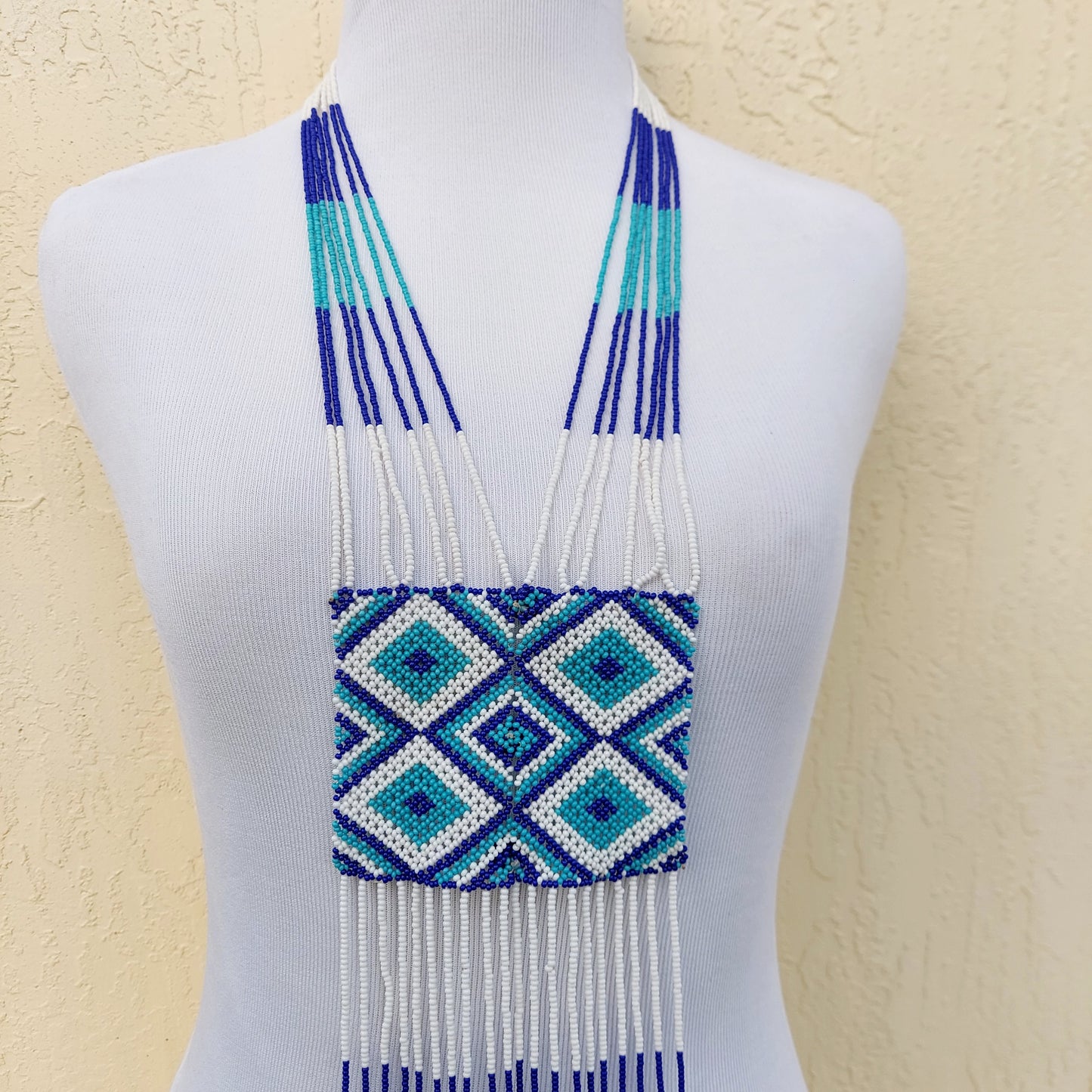 Beaded Xhosa Necklace. Unisex jewelry