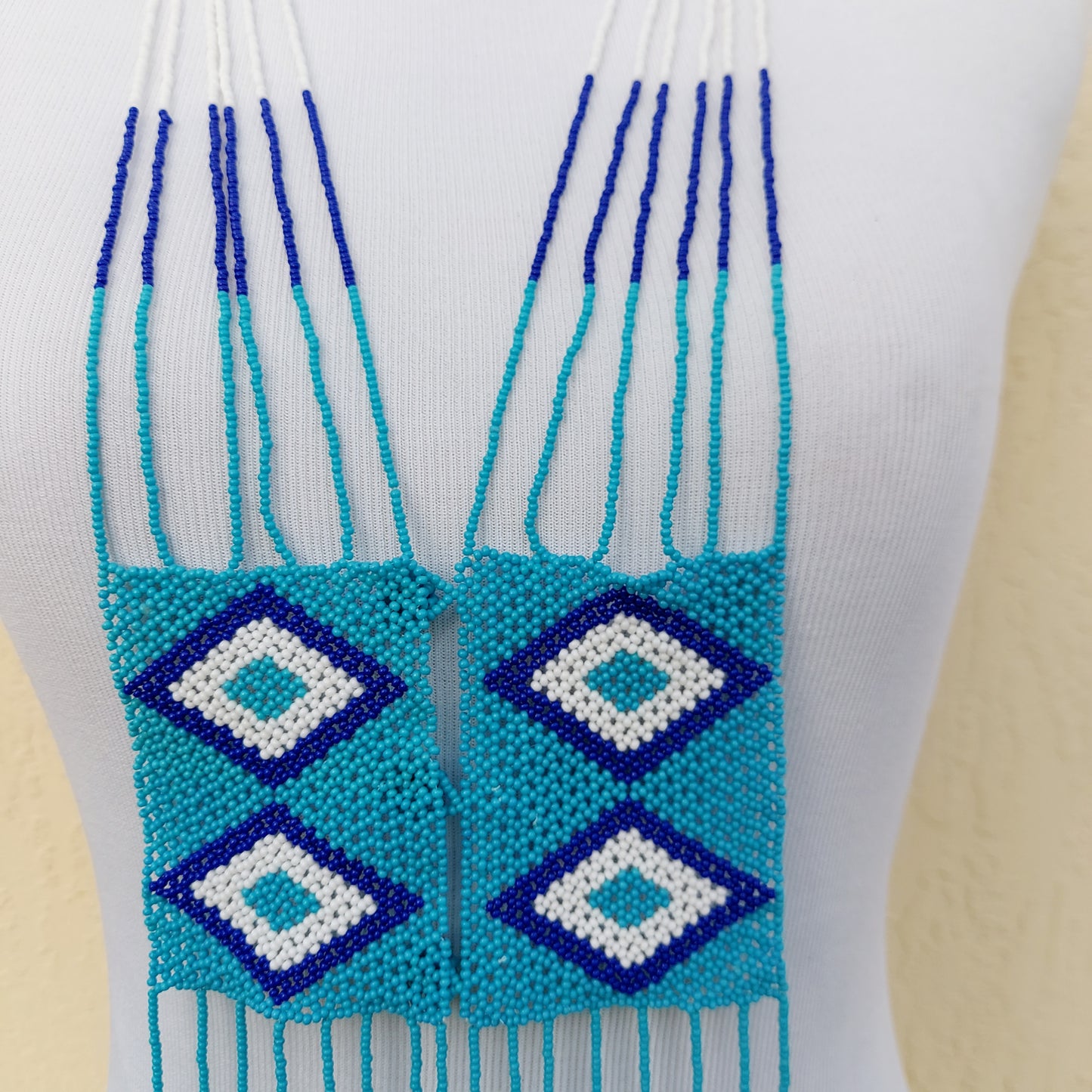 Beaded Xhosa Necklace. Unisex jewelry