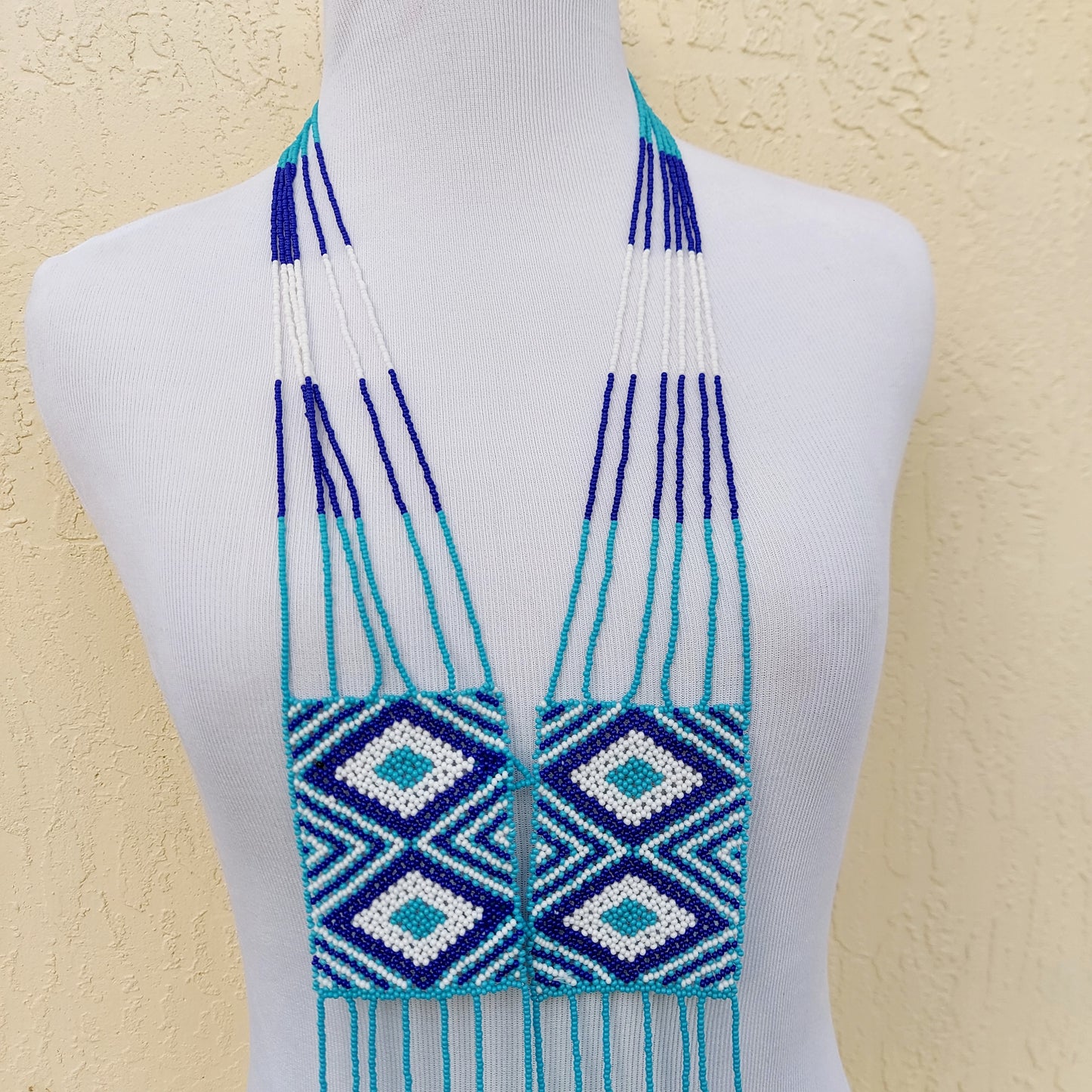 Beaded Xhosa Necklace. Unisex jewelry