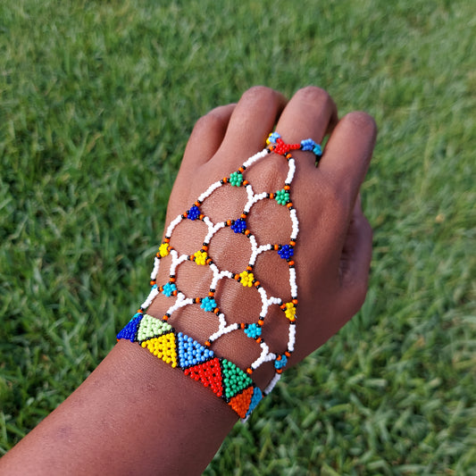 Beaded Zulu glove