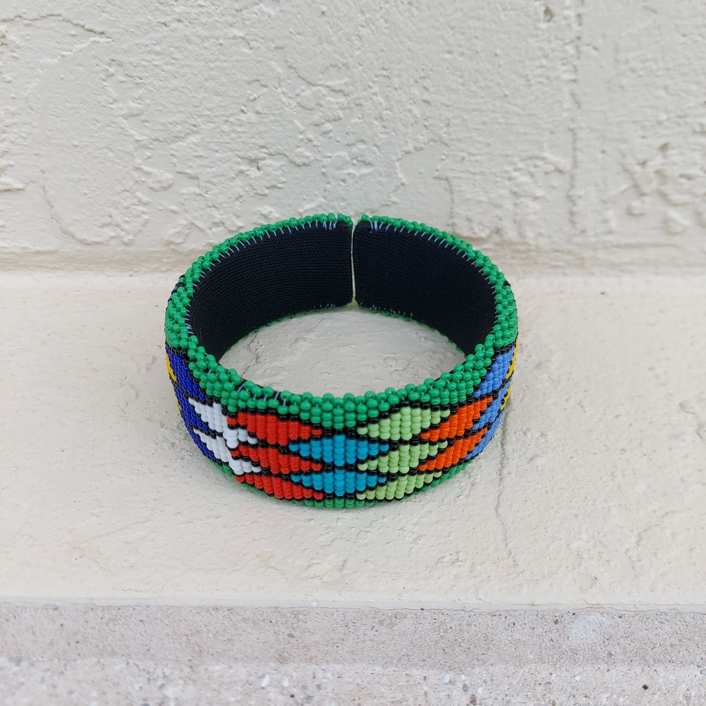 Beaded Mixed Color Zulu bangle