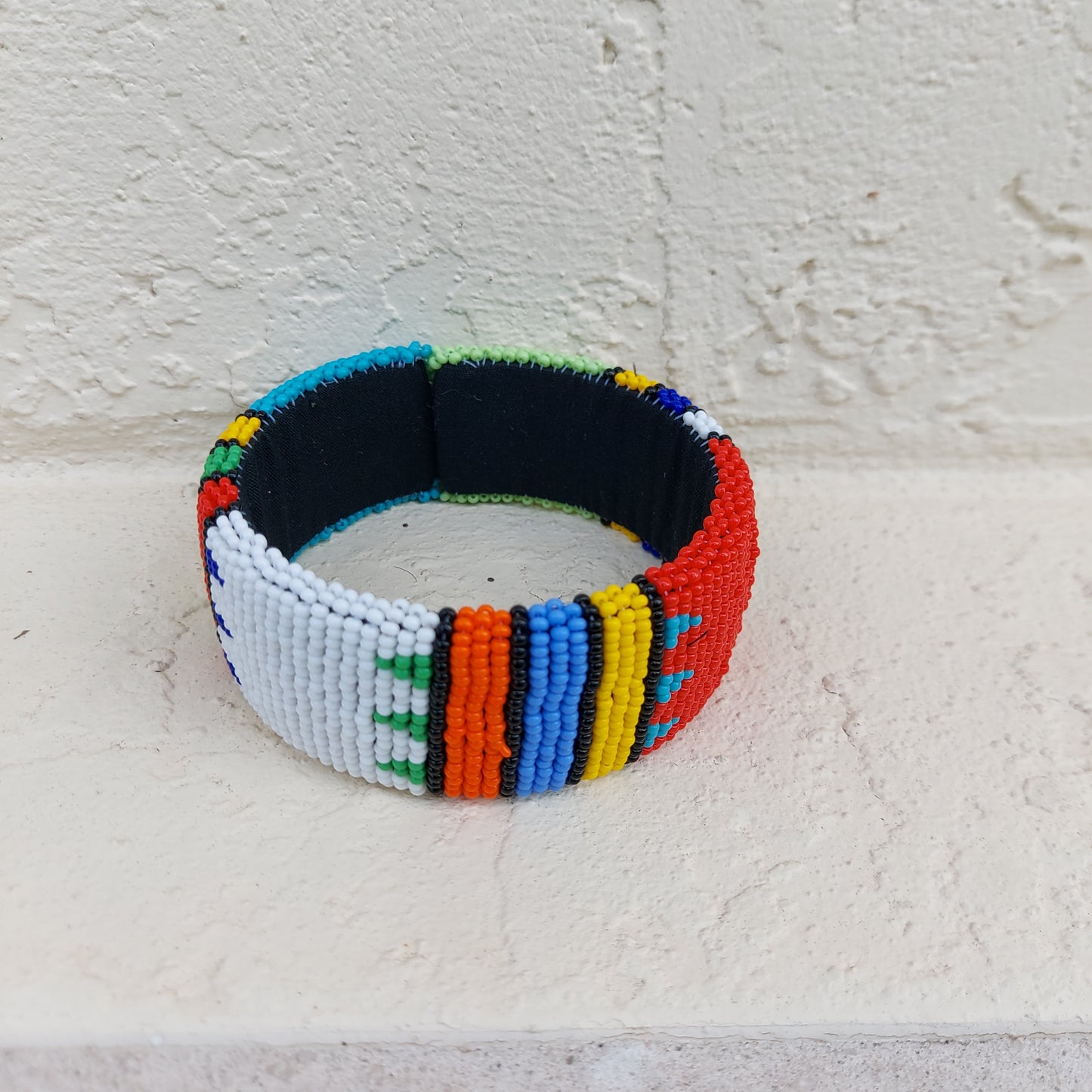 Beaded Mixed Color Zulu bangle