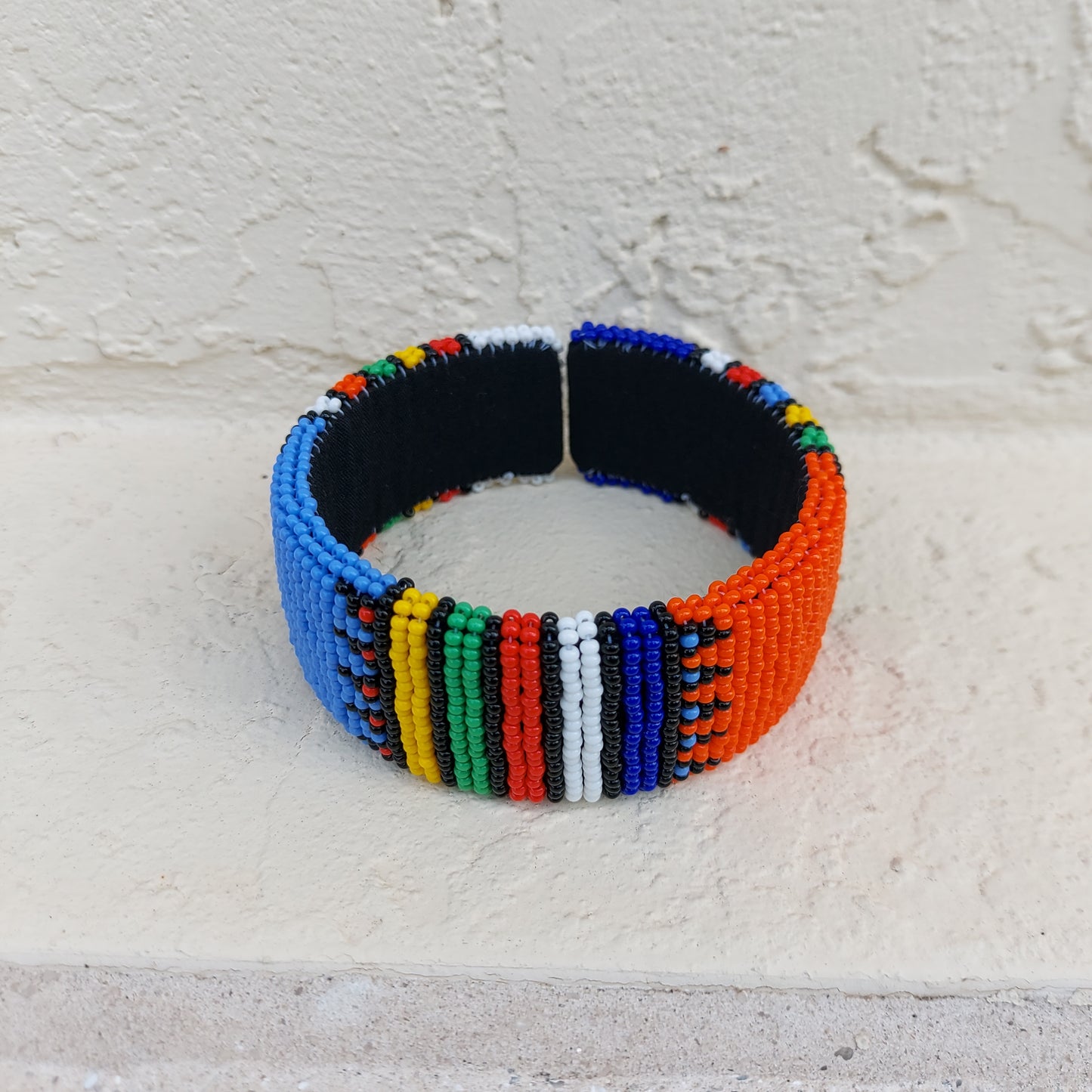 Beaded Mixed Color Zulu bangle