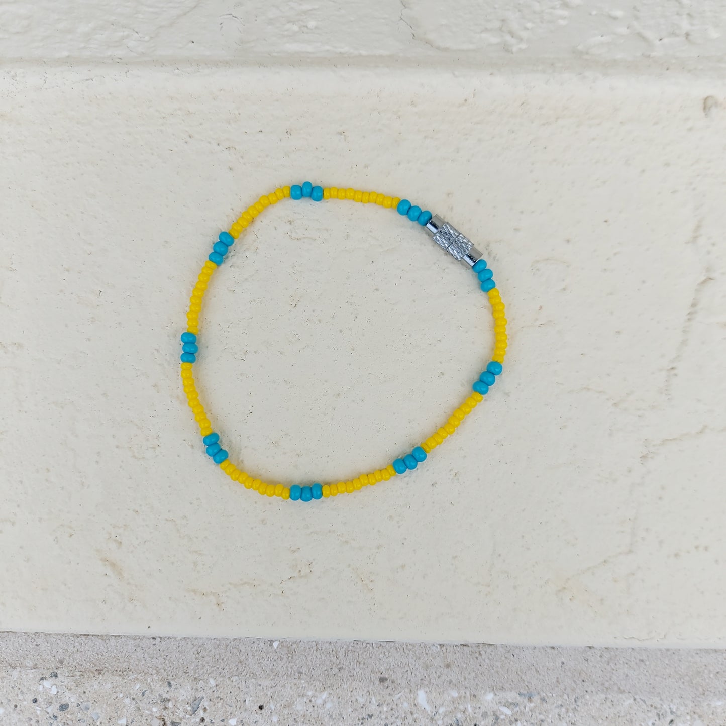 Beaded unisex bracelet