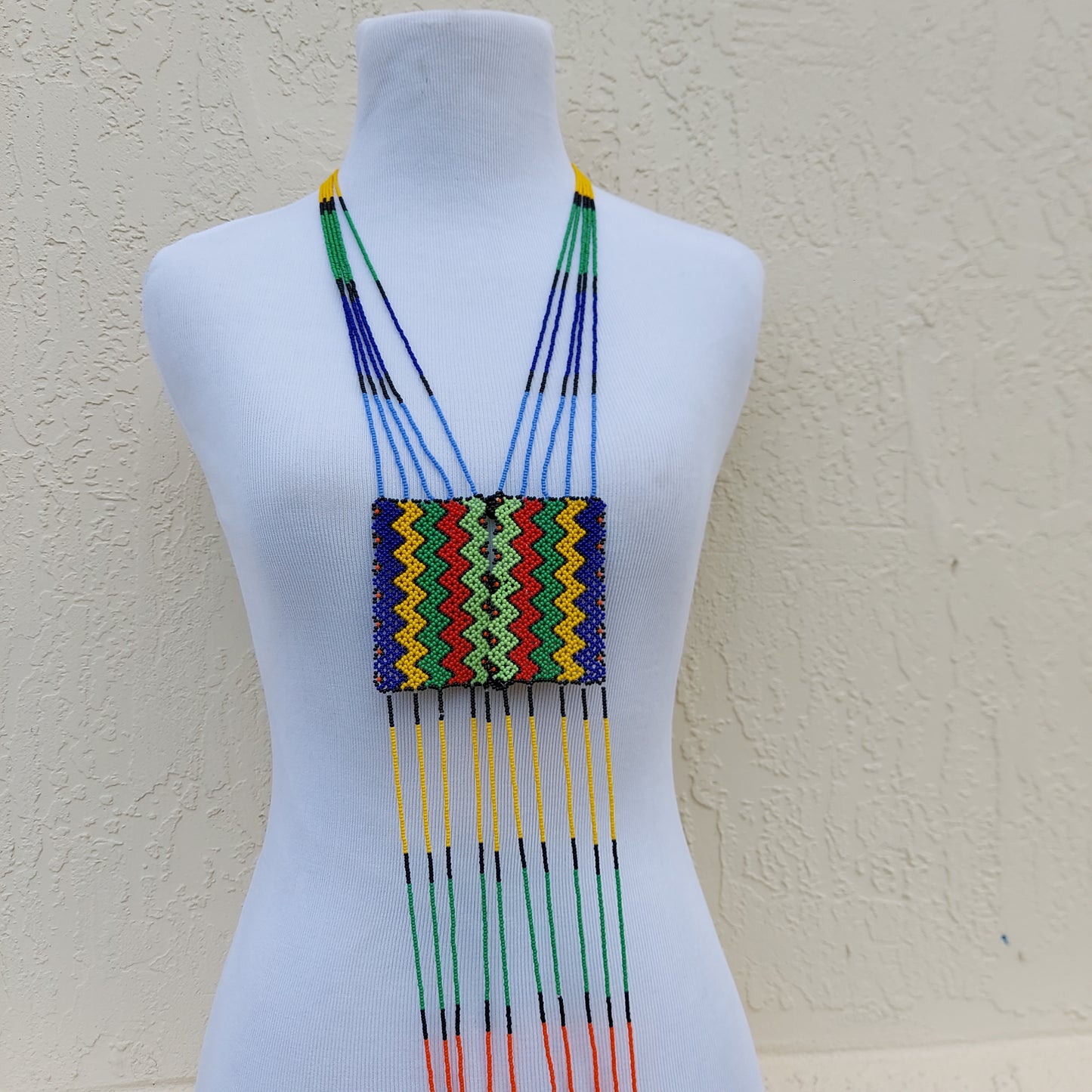 Beaded Necklace. Unisex jewelry