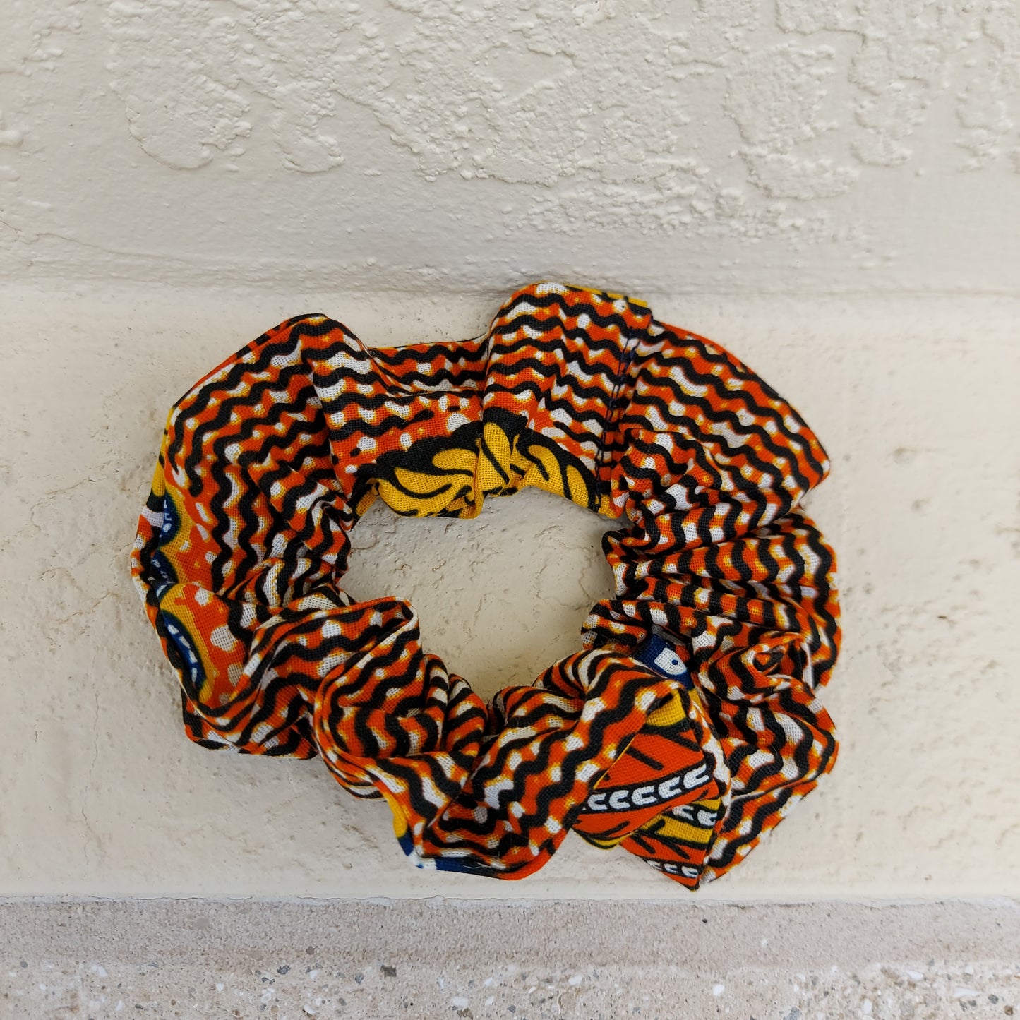 African Print Scrunchies