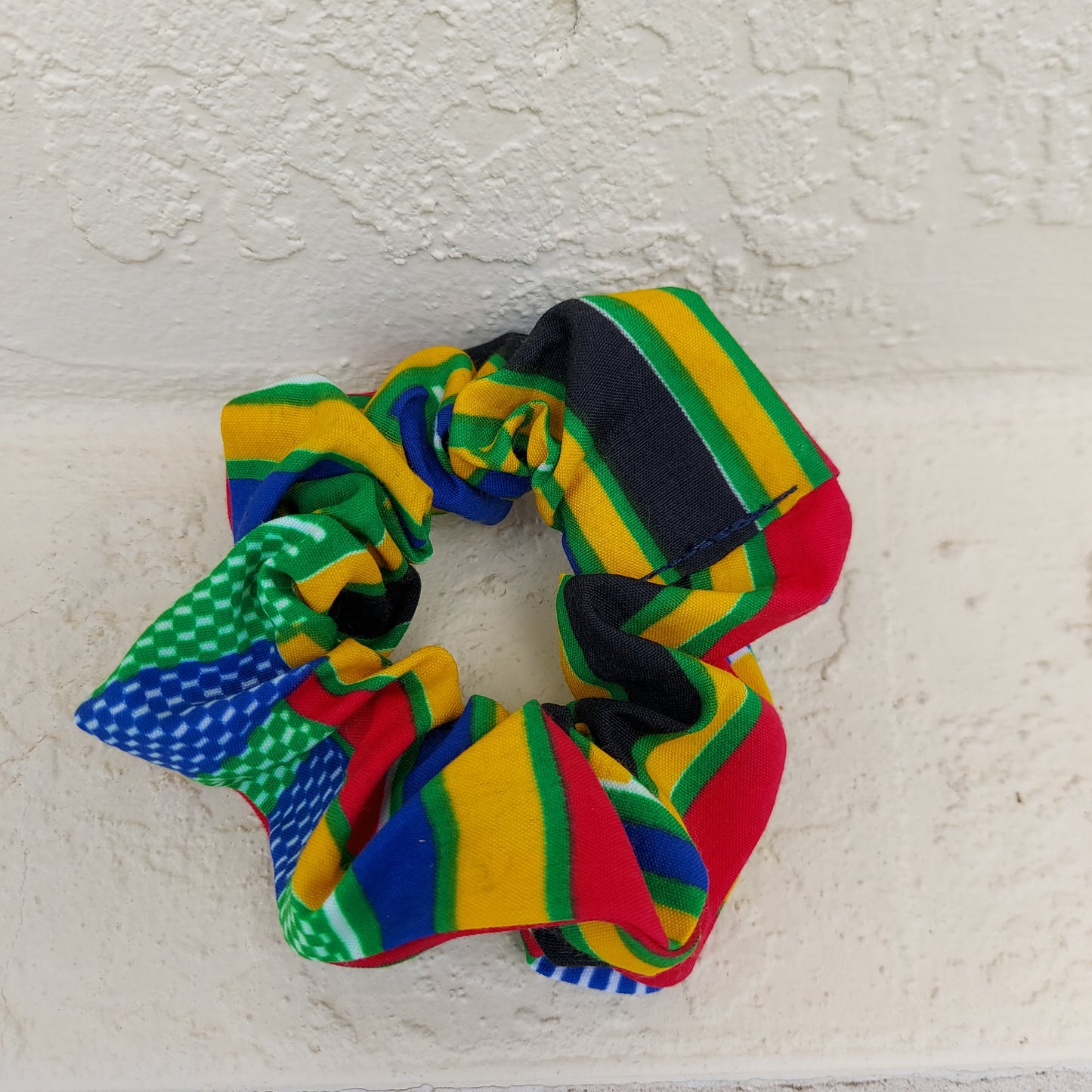 African Print Scrunchies