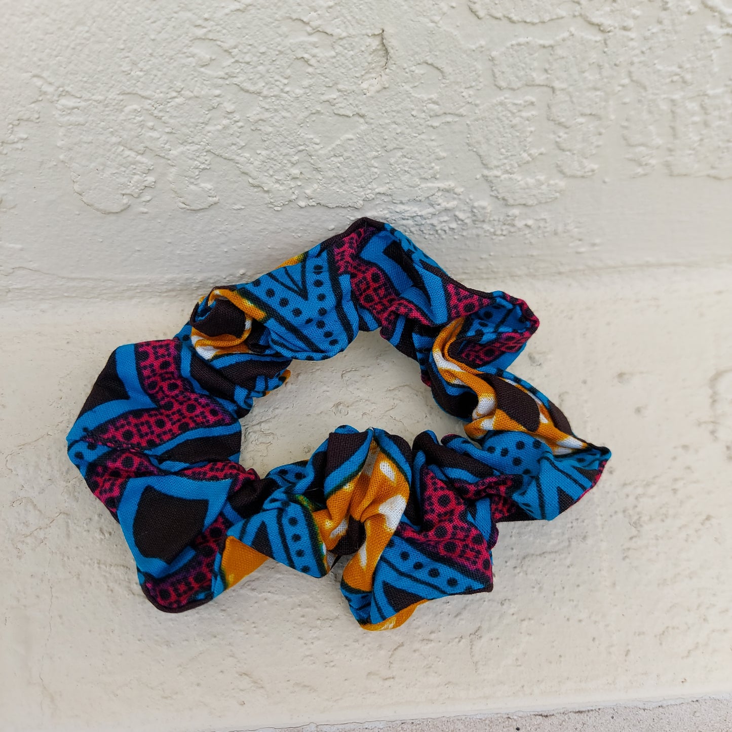 African Print Scrunchies