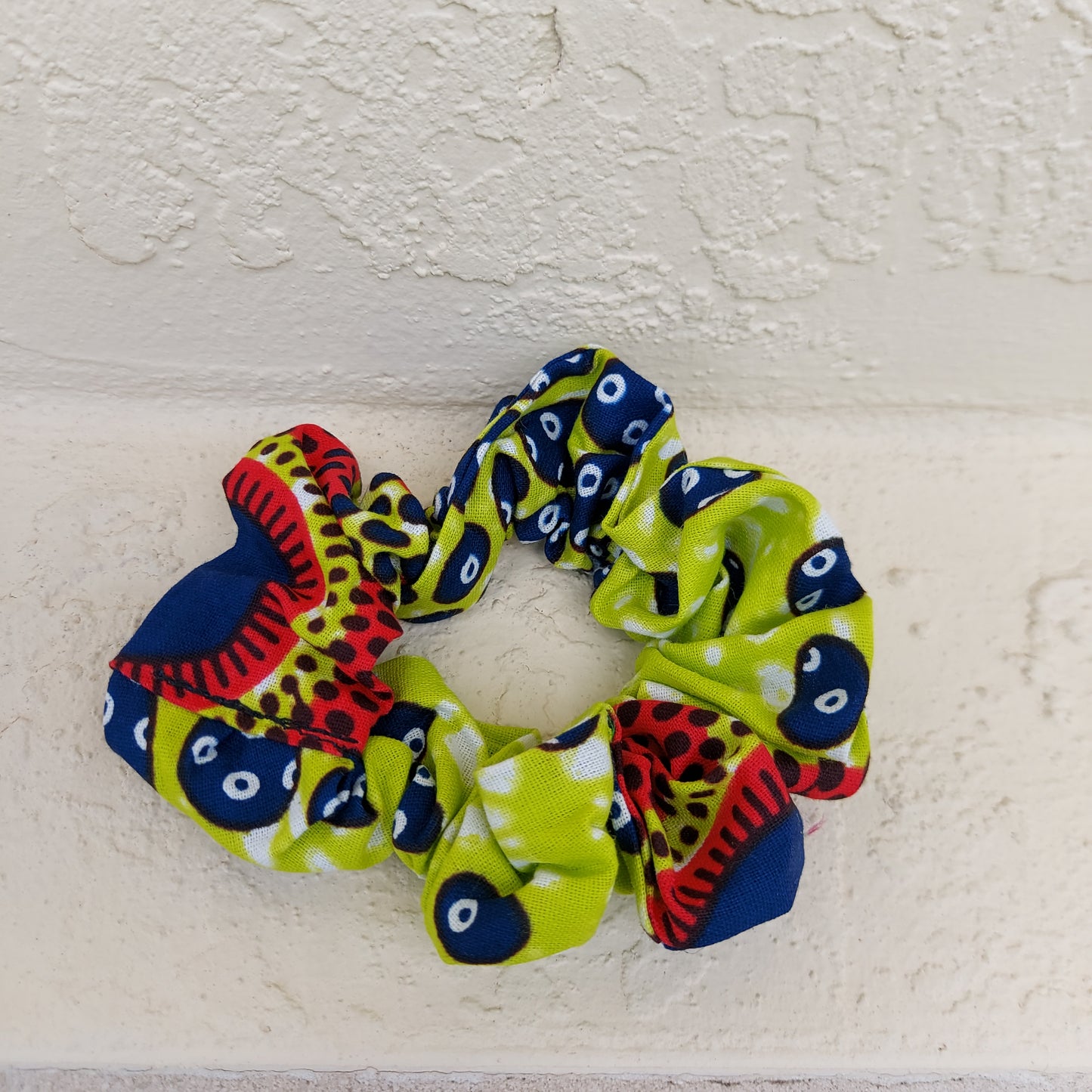 African Print Scrunchies