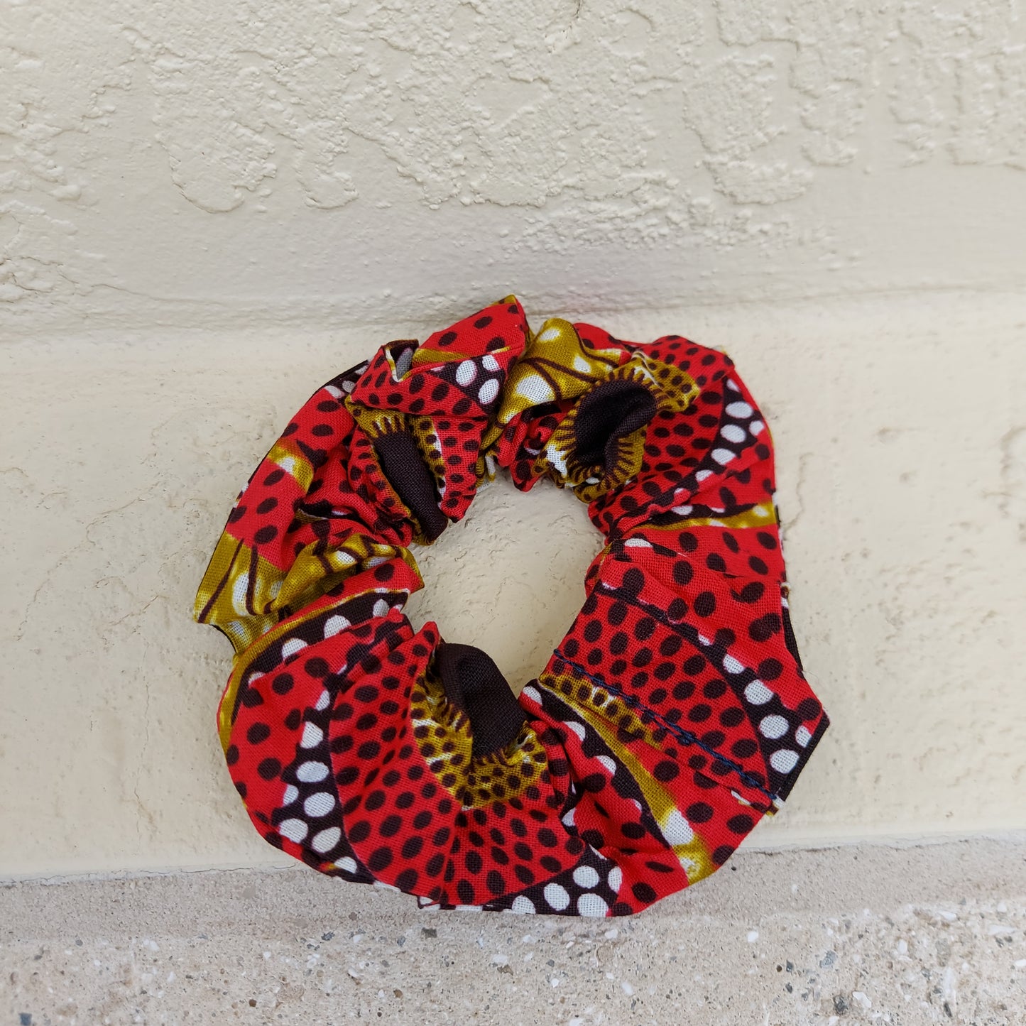 African Print Scrunchies
