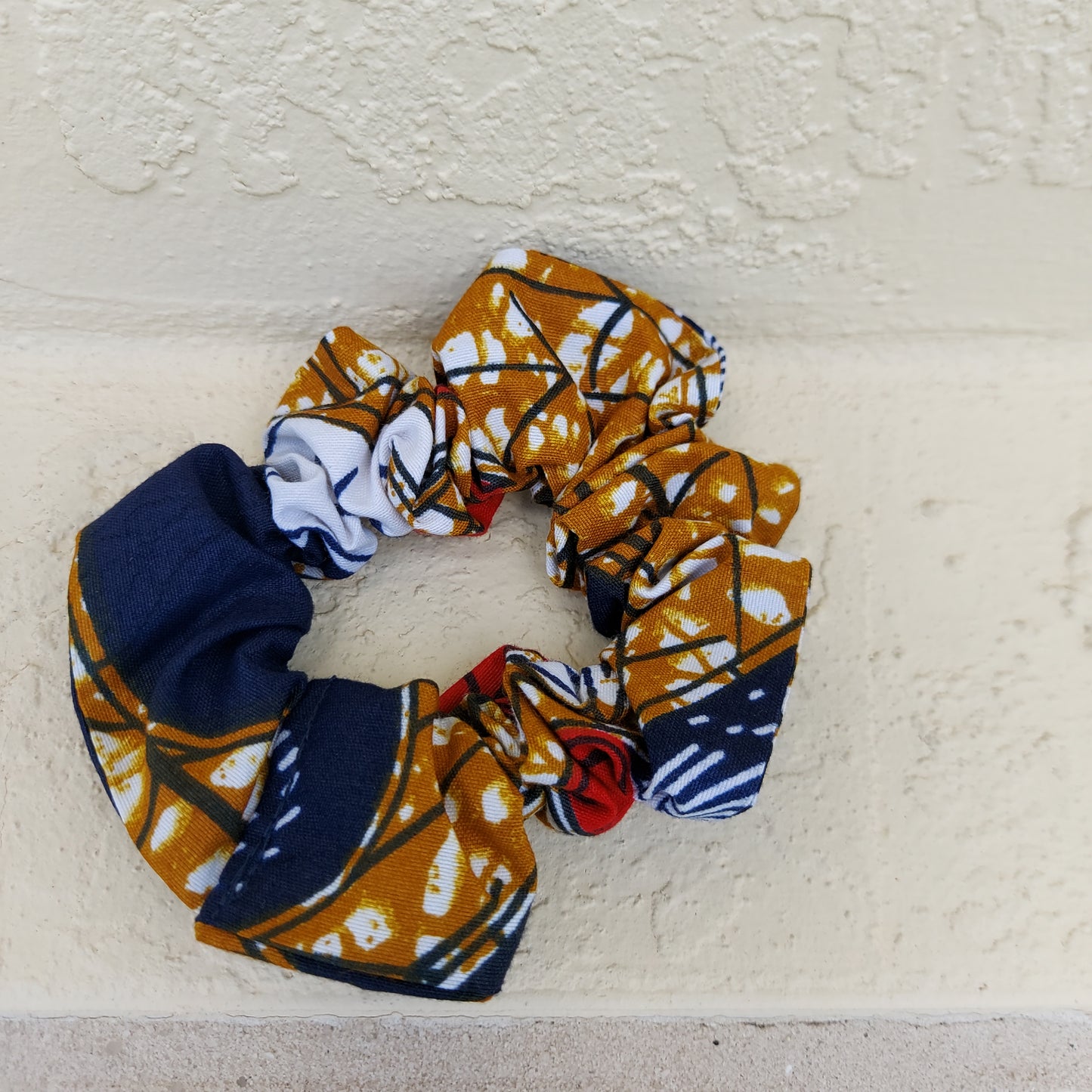African Print Scrunchies