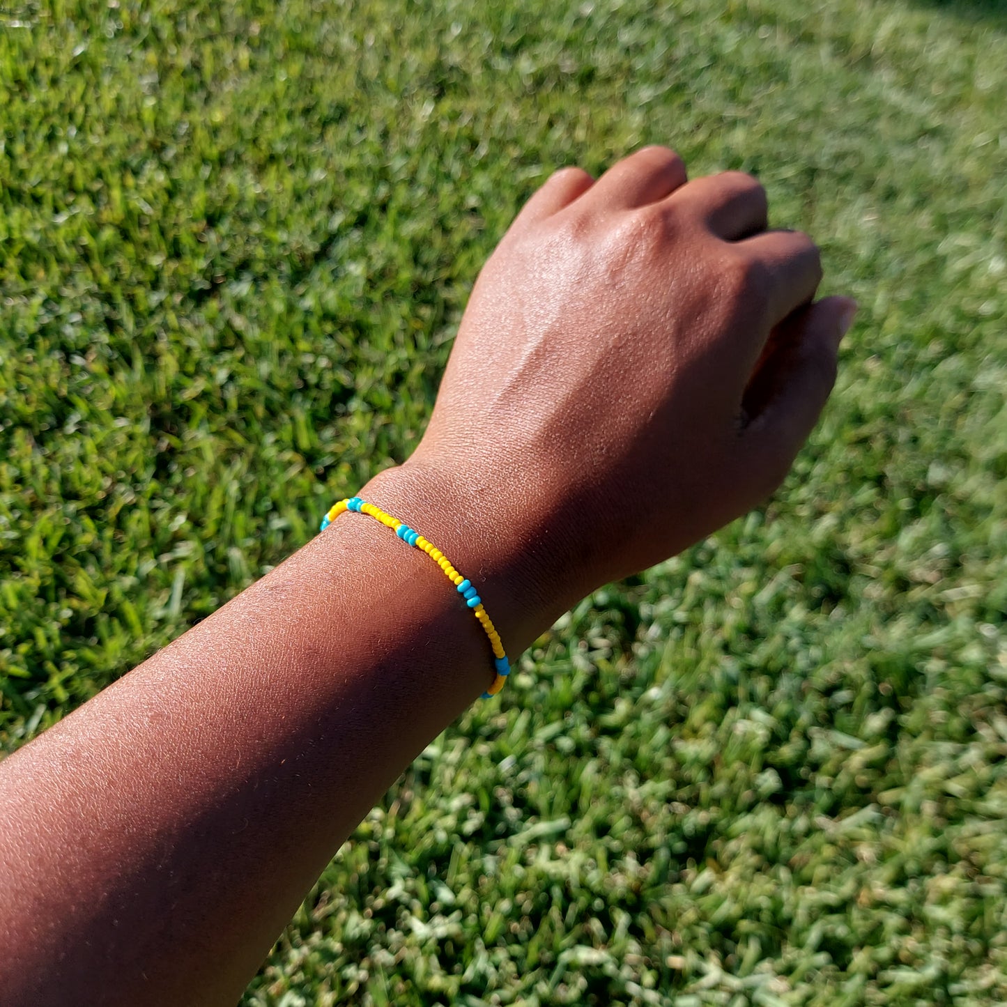 Beaded unisex bracelet