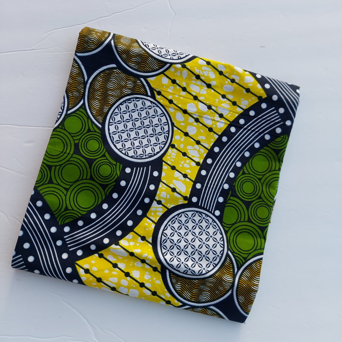 African print head wrap. African print doek
