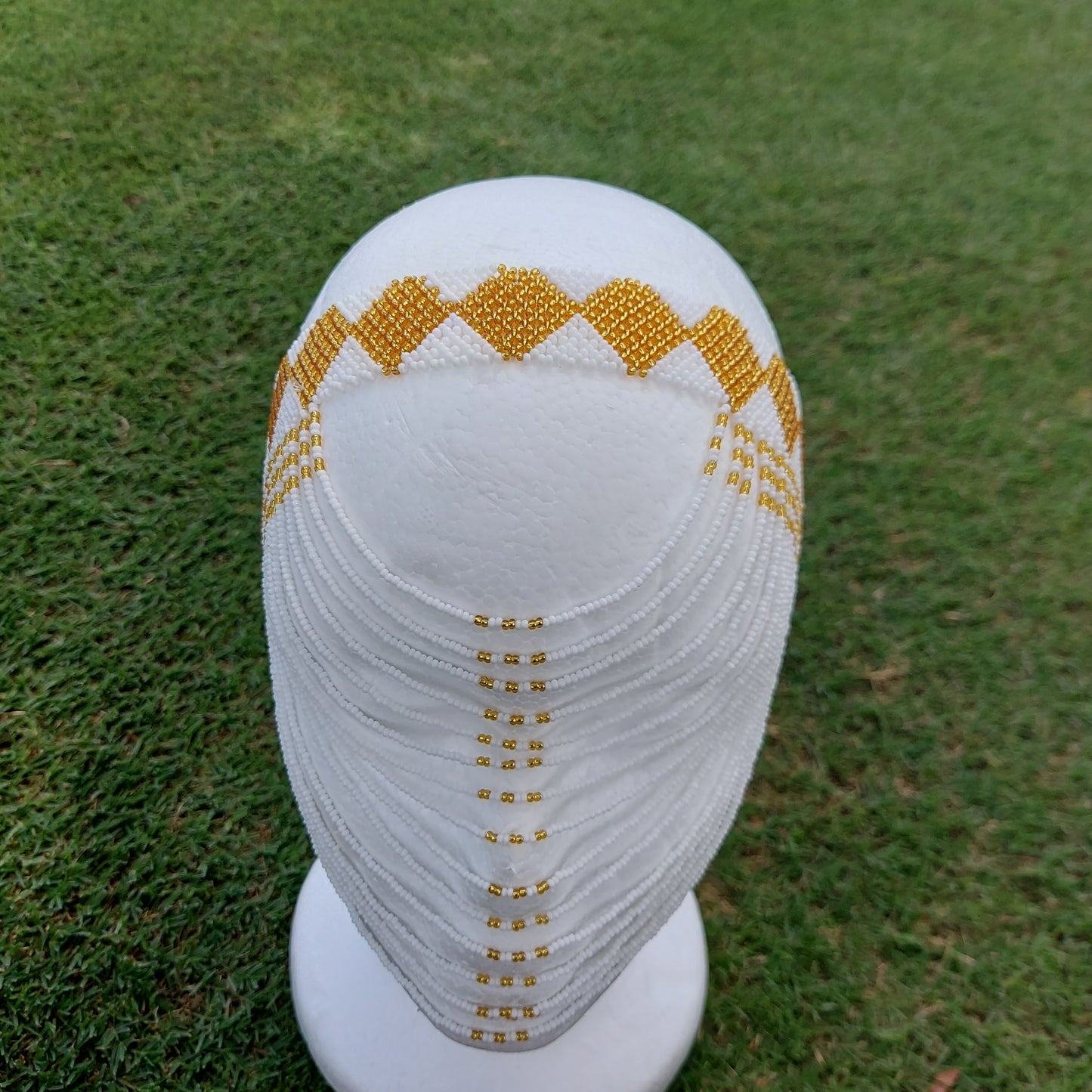 Beaded Face Mask/Cover
