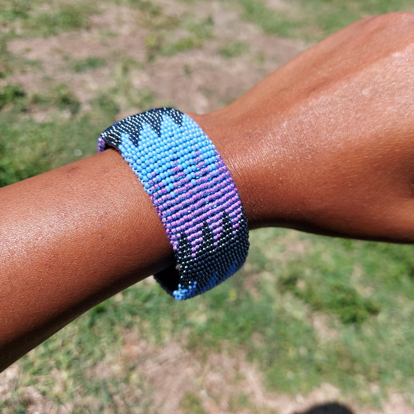 Beaded Zulu bangle