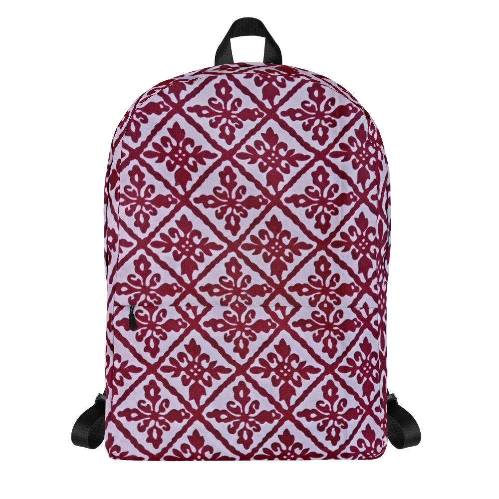 Ancestral Maroon Njeti Backpack