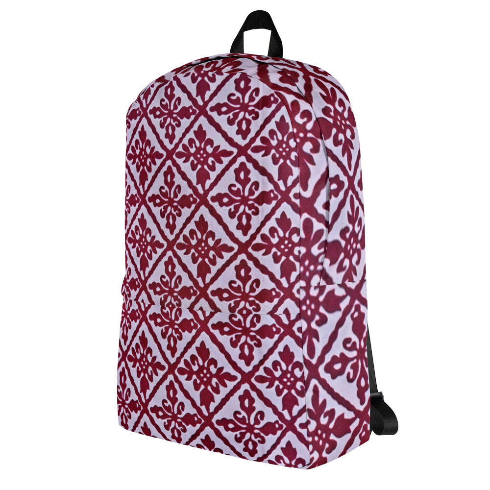 Ancestral Maroon Njeti Backpack