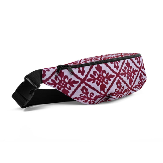 Ancestral Maroon Njeti Fanny Pack