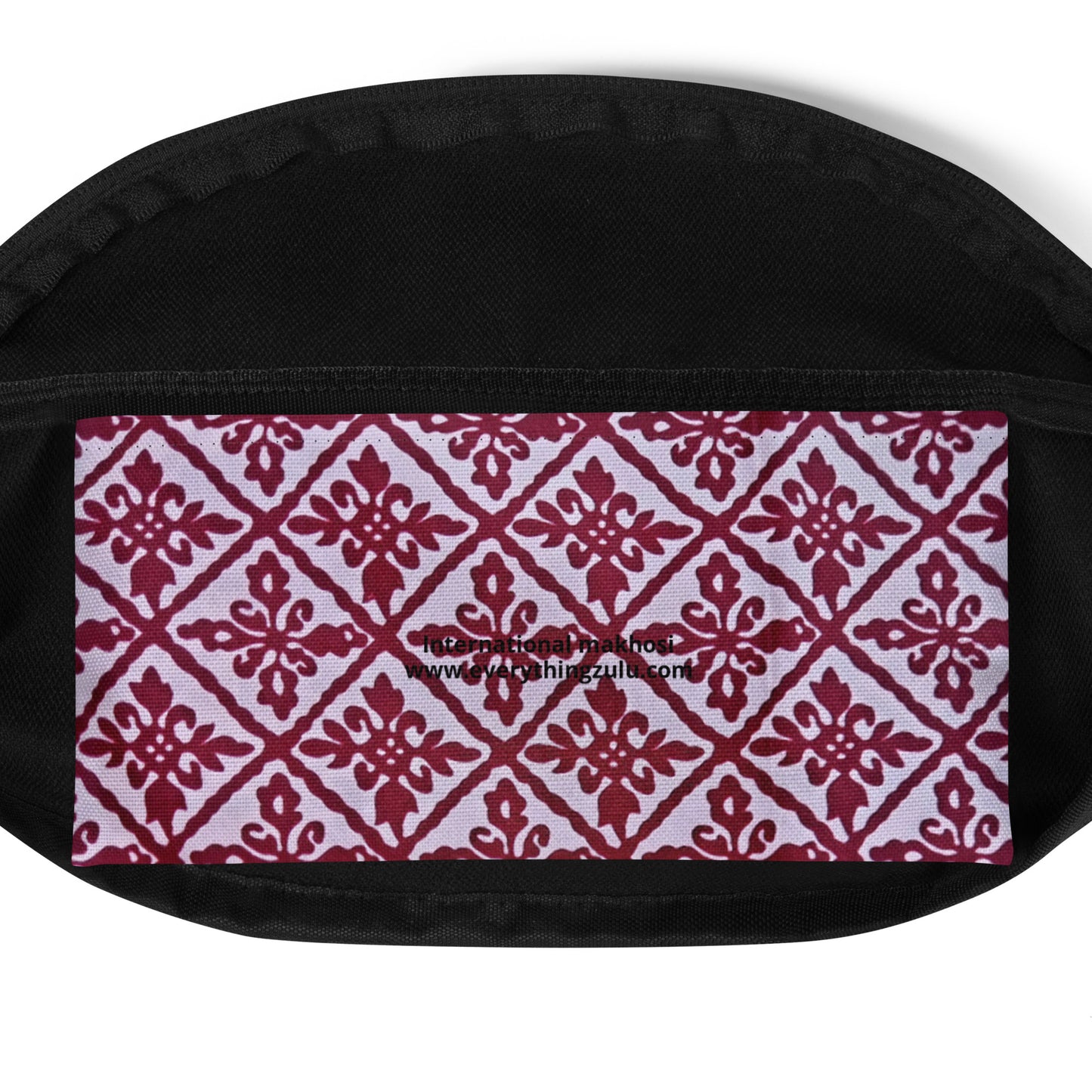 Ancestral Maroon Njeti Fanny Pack