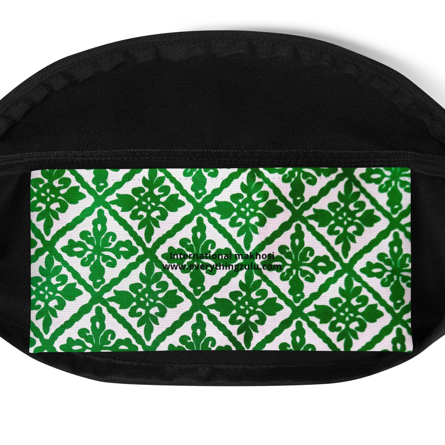 Ancestral Green Njeti Fanny Pack