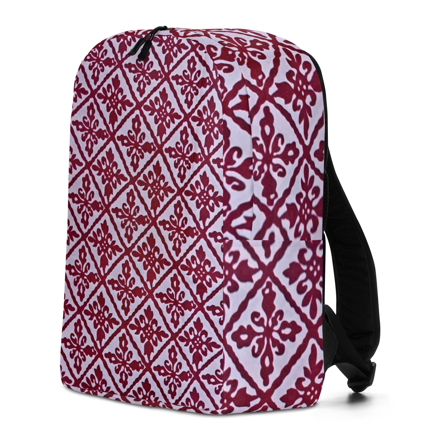 Ancestral Maroon Njeti Minimalist Backpack