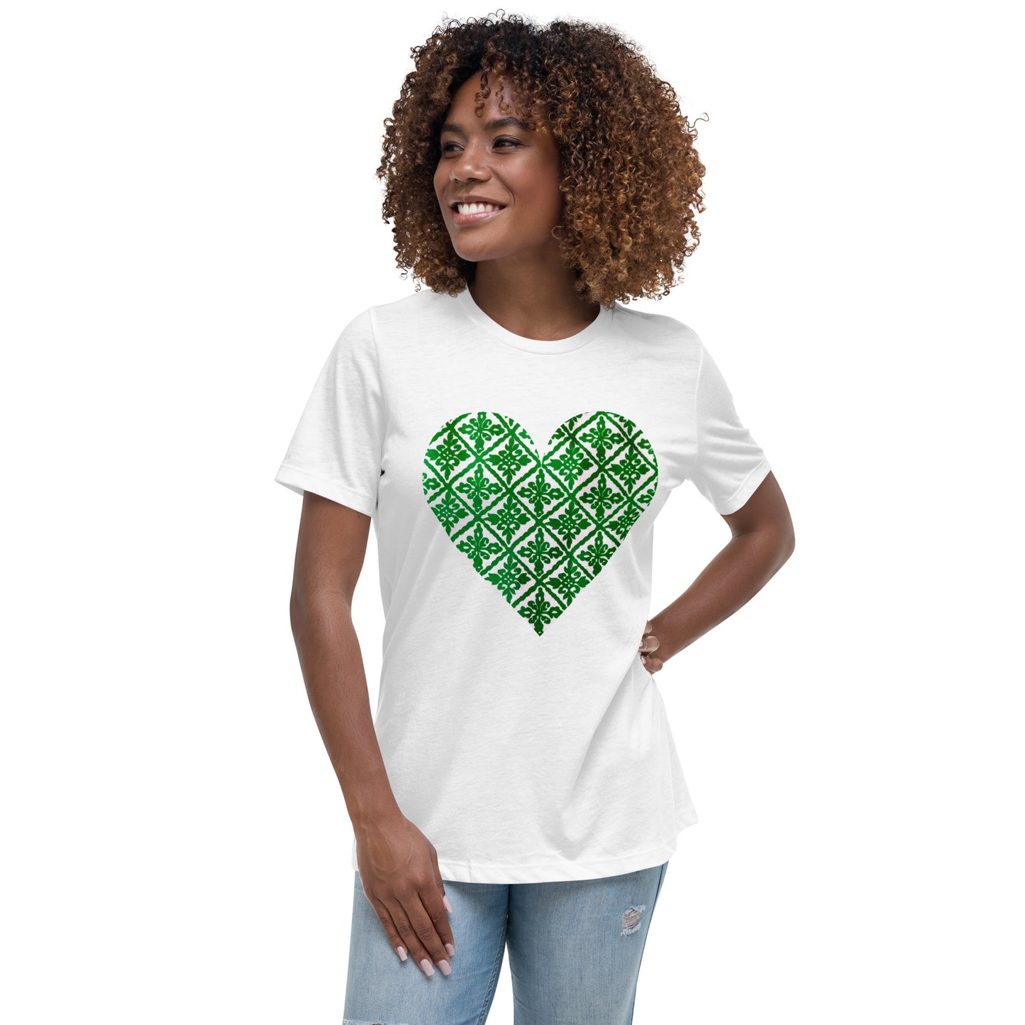 Ancestral Green Njeti Women's Relaxed T-Shirt