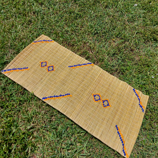 Handmade grassmats.