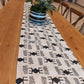 African print table runners