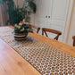 African print table runners