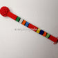 Beaded Zulu knobkerrie