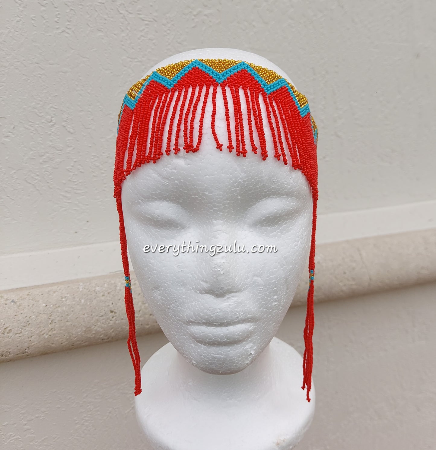 Beaded Fringe head band