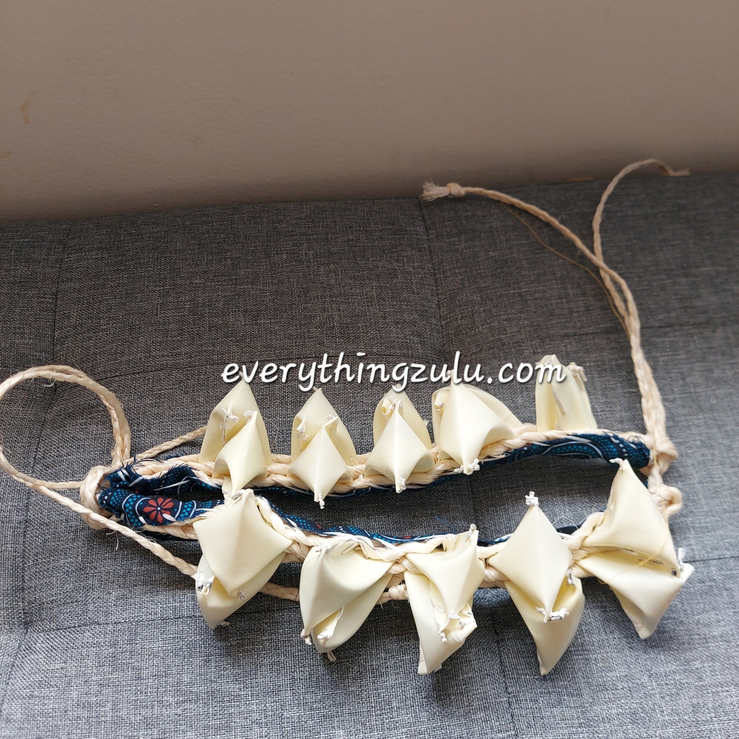 Traditional handmade rattle anklets