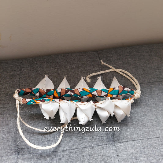 Traditional handmade rattle anklets