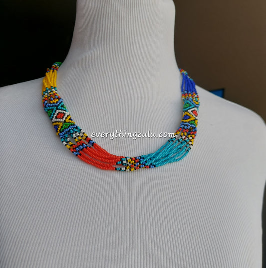 Beaded Zulu Necklace