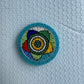 Set of 6 Beaded Coasters