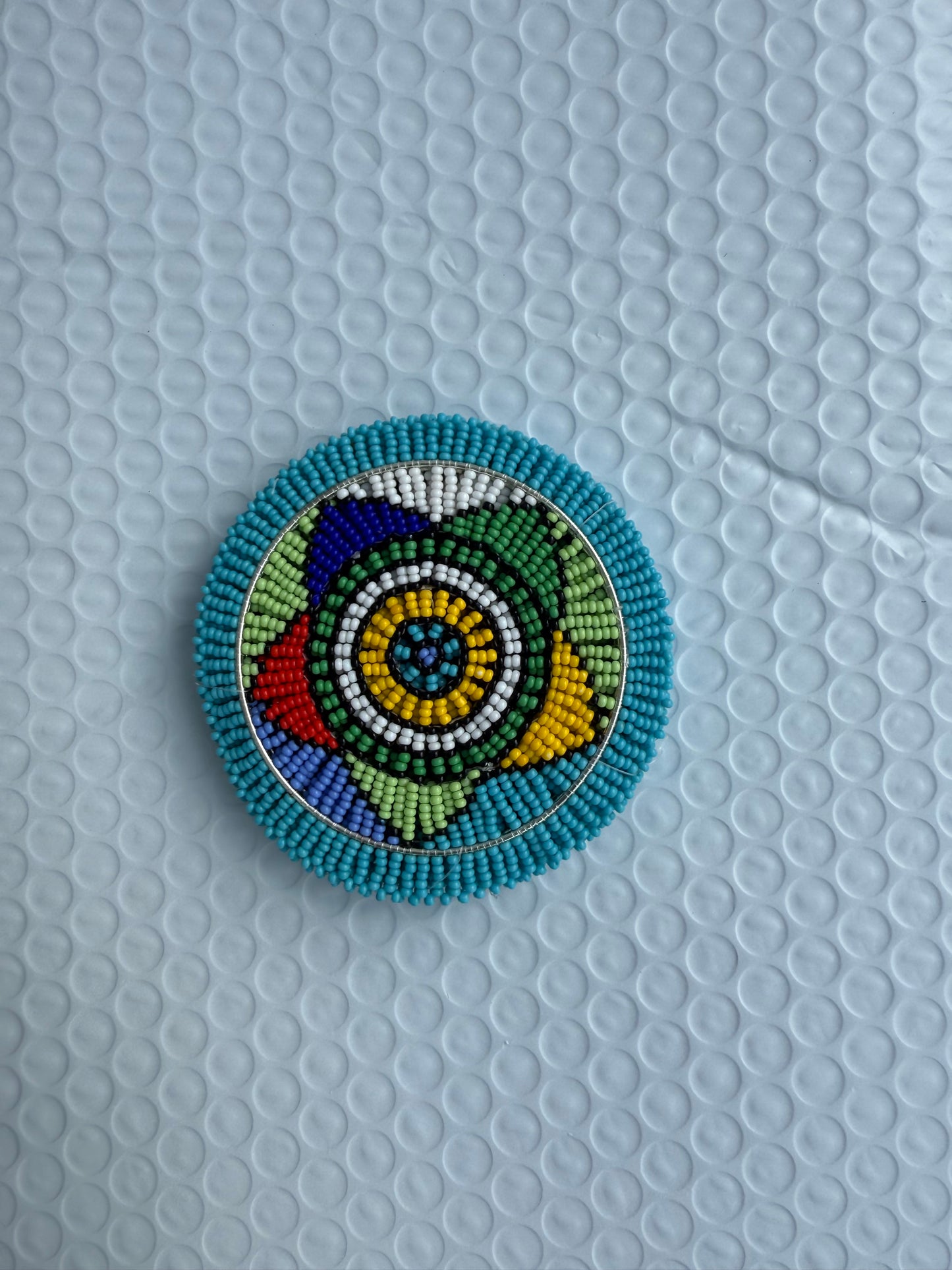 Set of 6 Beaded Coasters