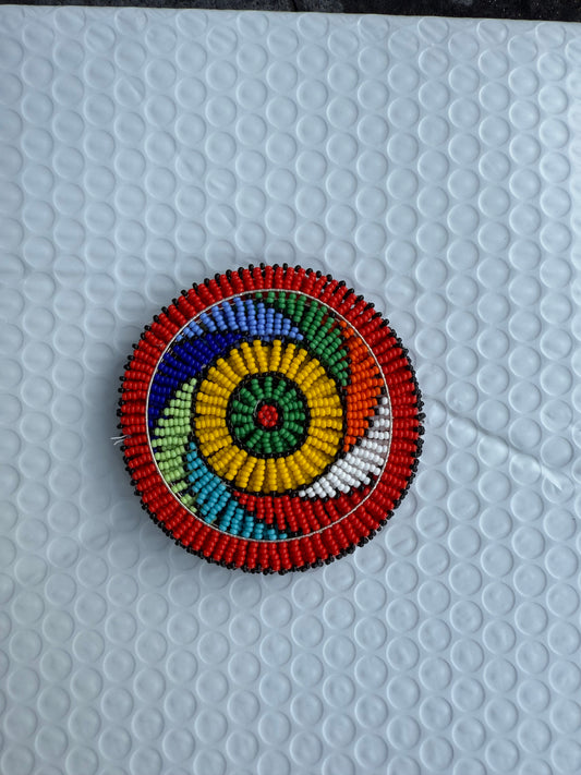 Set of 6 Beaded Coasters