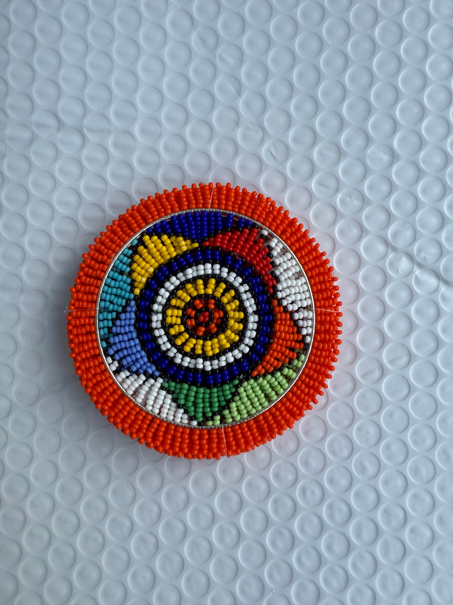 Set of 6 Beaded Coasters