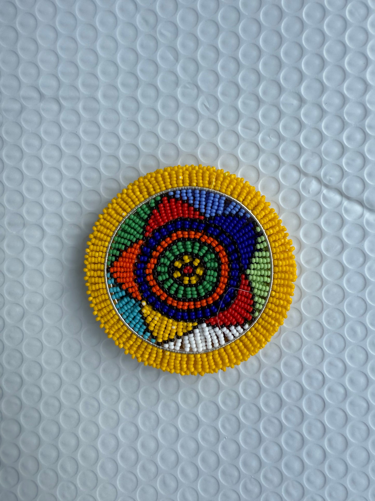 Set of 6 Beaded Coasters