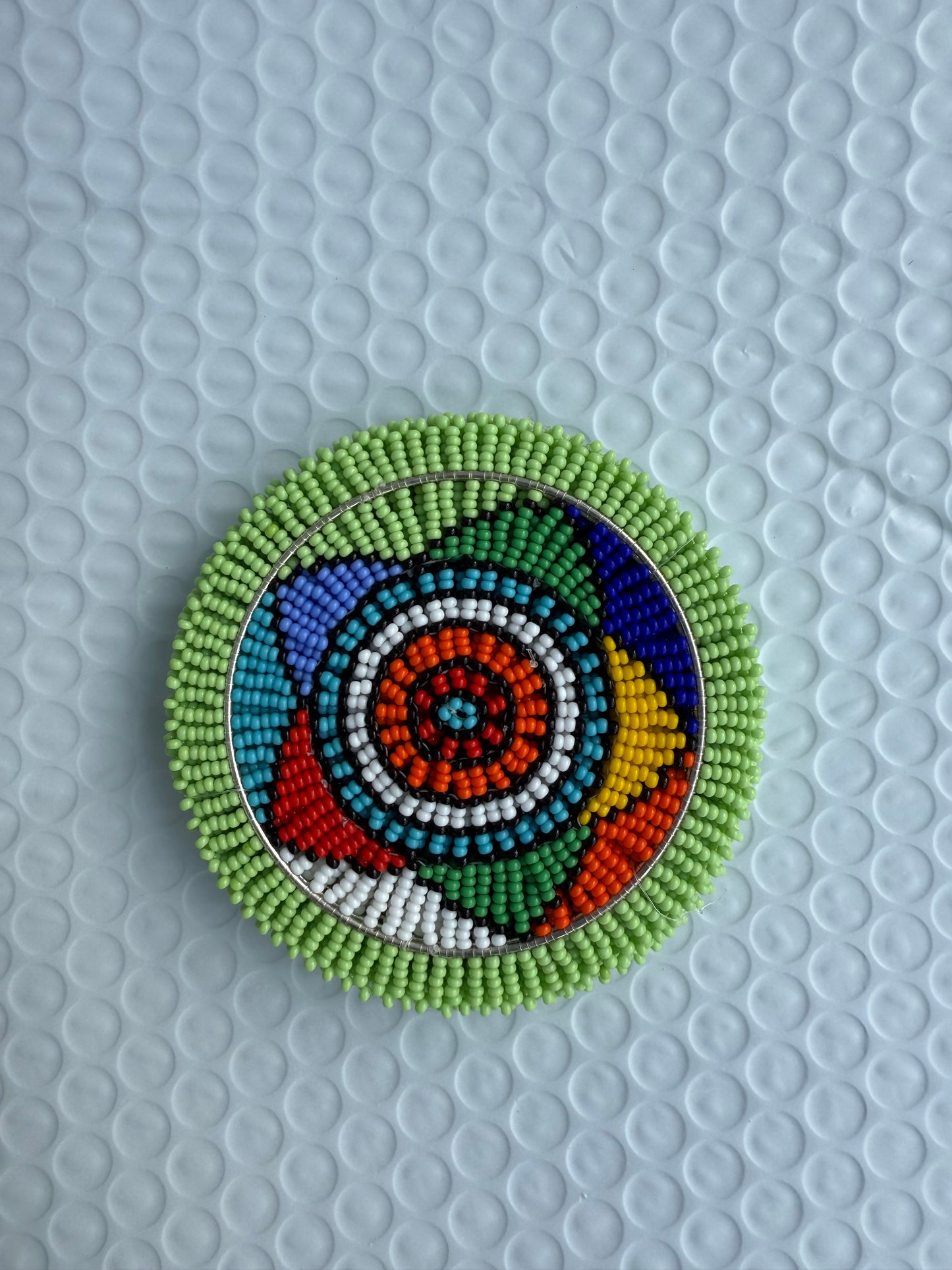 Set of 6 Beaded Coasters
