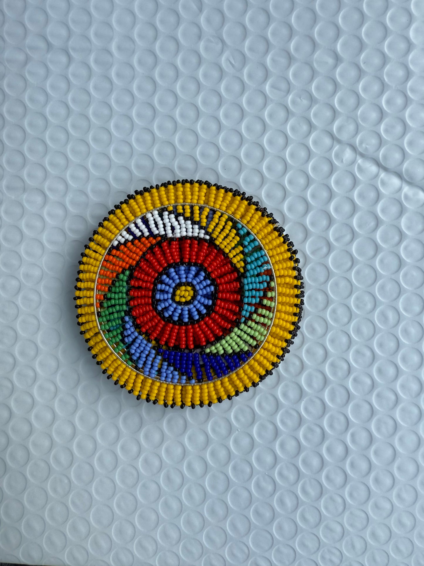 Set of 6 Beaded Coasters