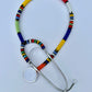 Beaded stethoscope.