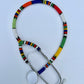 Beaded stethoscope.