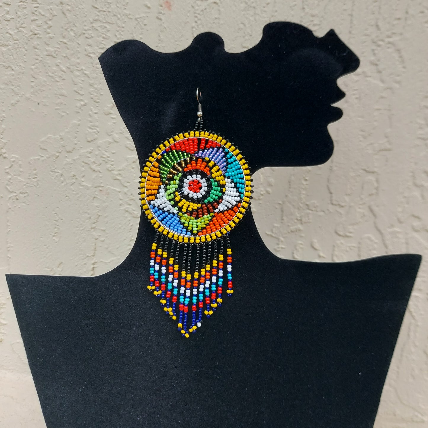 Zulu dream catcher Earrings