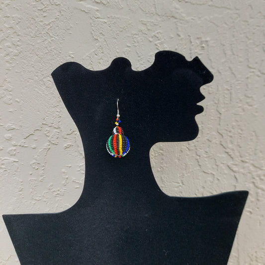 Beaded Zulu Earrings