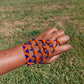 2 Color Beaded Zulu glove
