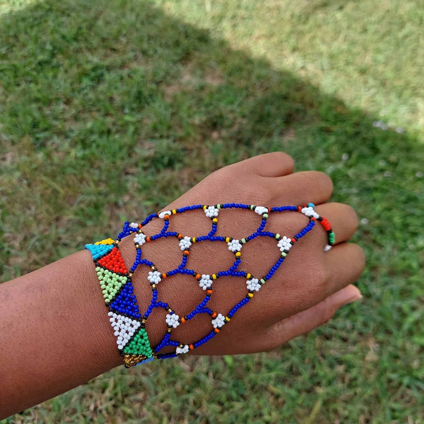 Beaded Zulu glove